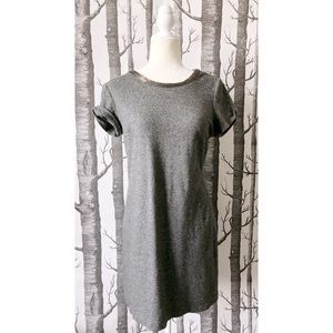 //LOFT// Mod Inspired Grey Mini Dress